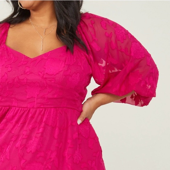 NEVER WORN NWT ARULA FUSCHIA DRESS - Picture 4 of 6